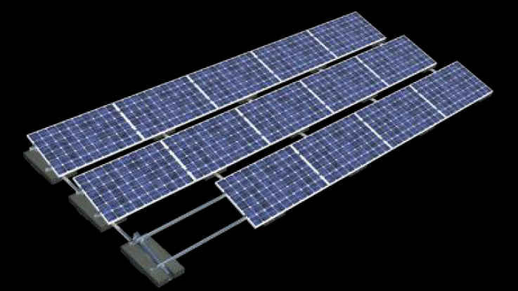 Ballast Roof Solar System