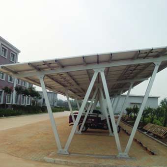 W-Shaped Solar Carport Bracket