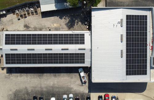 Axis Solar completes 114 kW roof project for Texas surveyor supplier