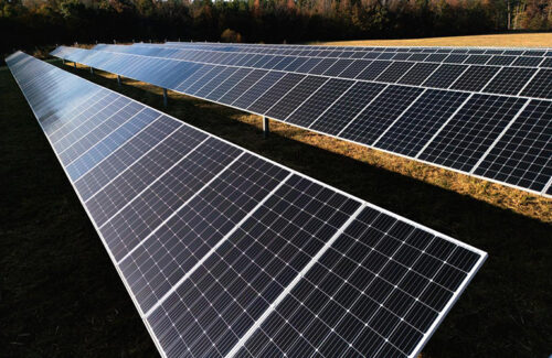 EDP R provides electricity for a 3.4 MW community solar project in Maine