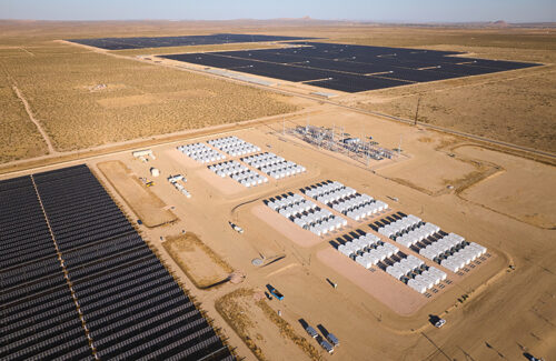 Arevon completes the first phase of a 758MW solar+energy storage project in Southern California